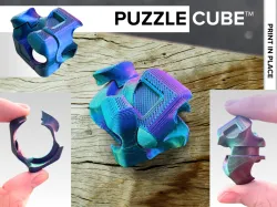 Puzzle Cube (Print in Place)