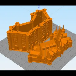 Retro Baroque castle - Modern WW2 WW1