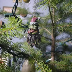Santa Orc Ornaments