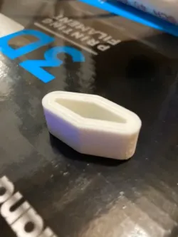 Shorter Test print (half inch) (12.7mm)