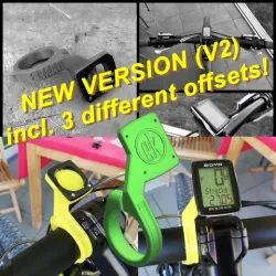 SIGMA Bike Computer Mount - NEW VERSION (V2)