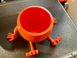 Sitting Planter with solid base