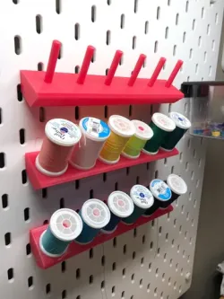 Skadis thread spool holder