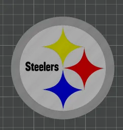 Steelers coaster