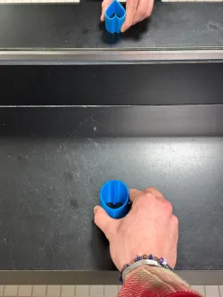Sugihara Ambiguous Cylinder (Heart/Circle)