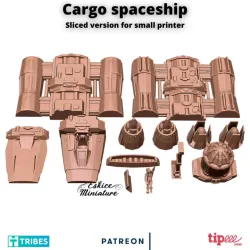 The outpost, complet Sci Fi scenery - 35mm SWL Compatible