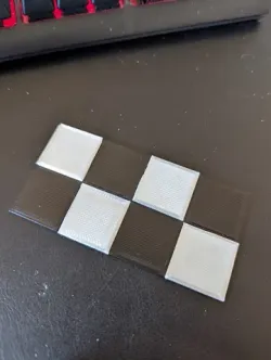 Tile insert for chessboard