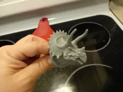 Triceratops drawer handle