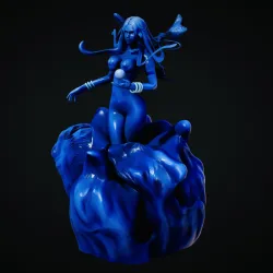 UNDINE - WATER SPIRIT - WORLD OF WITCHCRAFT & WIZARDRY PRE-SUPPORTED