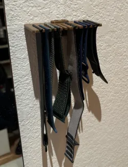 Wall Mount for Apple Watch Band Holder for Command Strips