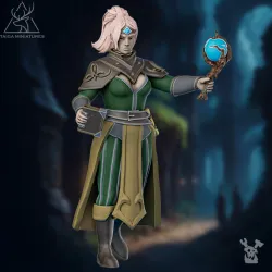 Warrior Woman Elf Witch 