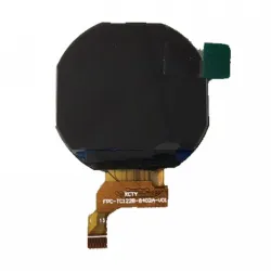 1.22" 240 x 240 Round 150 nits TFT - SPI
