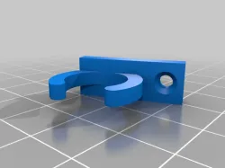 3/8 inch clip for split loom cover