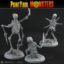 3 SKELETONS