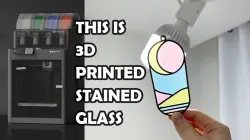 3D PRINTED STAINED GLASS