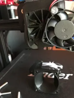 Airflow Optimized Fan Mount