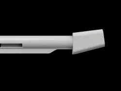 Airsoft AK stock adpater with tube