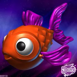 Articulated Cute Fish