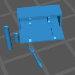 Bazooka scale model