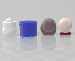 Bing Chat Aİ's Openscad Toys Pack 1