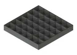 Box for nail polish bottles