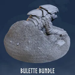 Bulette Bundle - Landshark - Bulette Monster - Landshark Monster - Land Shark - Monster - Crawler Monster
