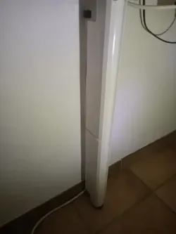 Cable channel for Ikea ADILS