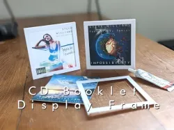 CD Booklet Display Frame