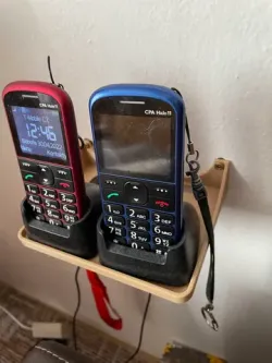 cell phone shelf