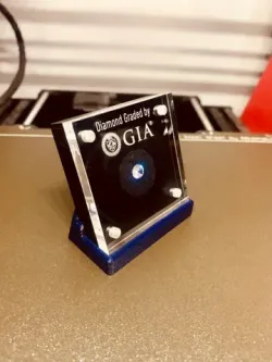 Diamond Display Case Stand