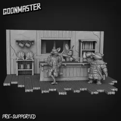 Diorama 2 - Hopscotch's Tavern - Tavern and Diorama set