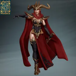 Dragon Cultist Despot - 32mm scale