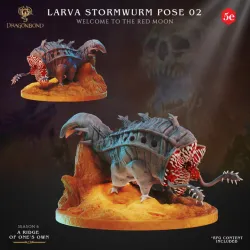 Dragonbong Tribes Young Stormwurms (2 poses)
