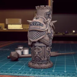 Dwarf Chess Rook [Pre-Supported]