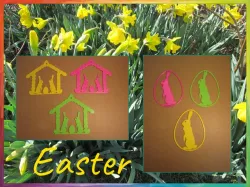 Easter wall or window decoration.