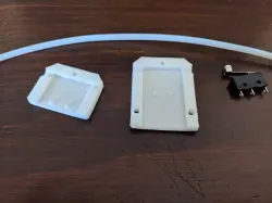 Frame Mount Filament Runout Sensor + Filament Guide