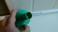 Funnel for 1/2 inch PVC