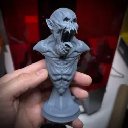 Ghoul - Creature Bust Pre-Supported