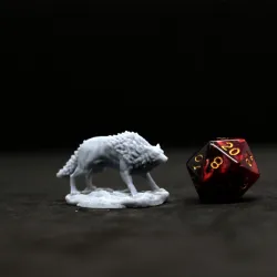 Goblin chief on wolf