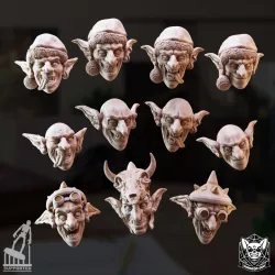 Goblin Heads (Pendant)