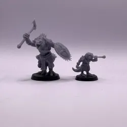 God of Roar, Saurrok and Hatchling 2 pack - PreSupported