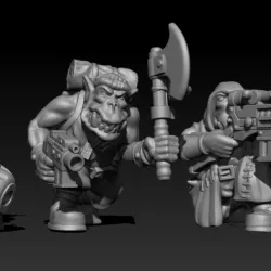 GorAxe Tactical Orks