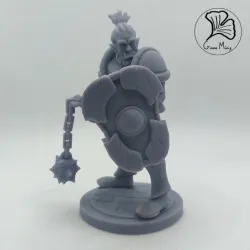 Gozz the half-orc tank