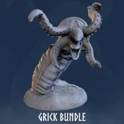 Grick Bundle - Grick - Baby Grick - Grick Monster - Monster Grick - Monster - Monsters - Worm - Worm Monster - Worms