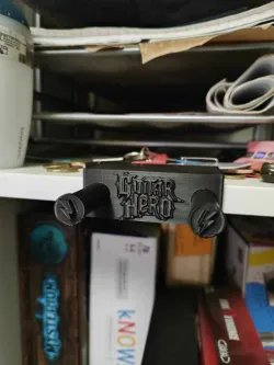 Guitar Hero guitar holder for Kallax