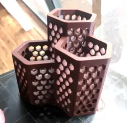 Hexagonal Honeycomb Organizer