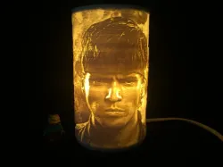 Kung Fury Lithophane Lamps