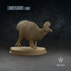 Lambeosaurus lambei : Walking
