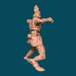 Lucky, a bunny monk