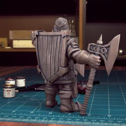 Male Dwarf 05 Mage [Pre-Supported]